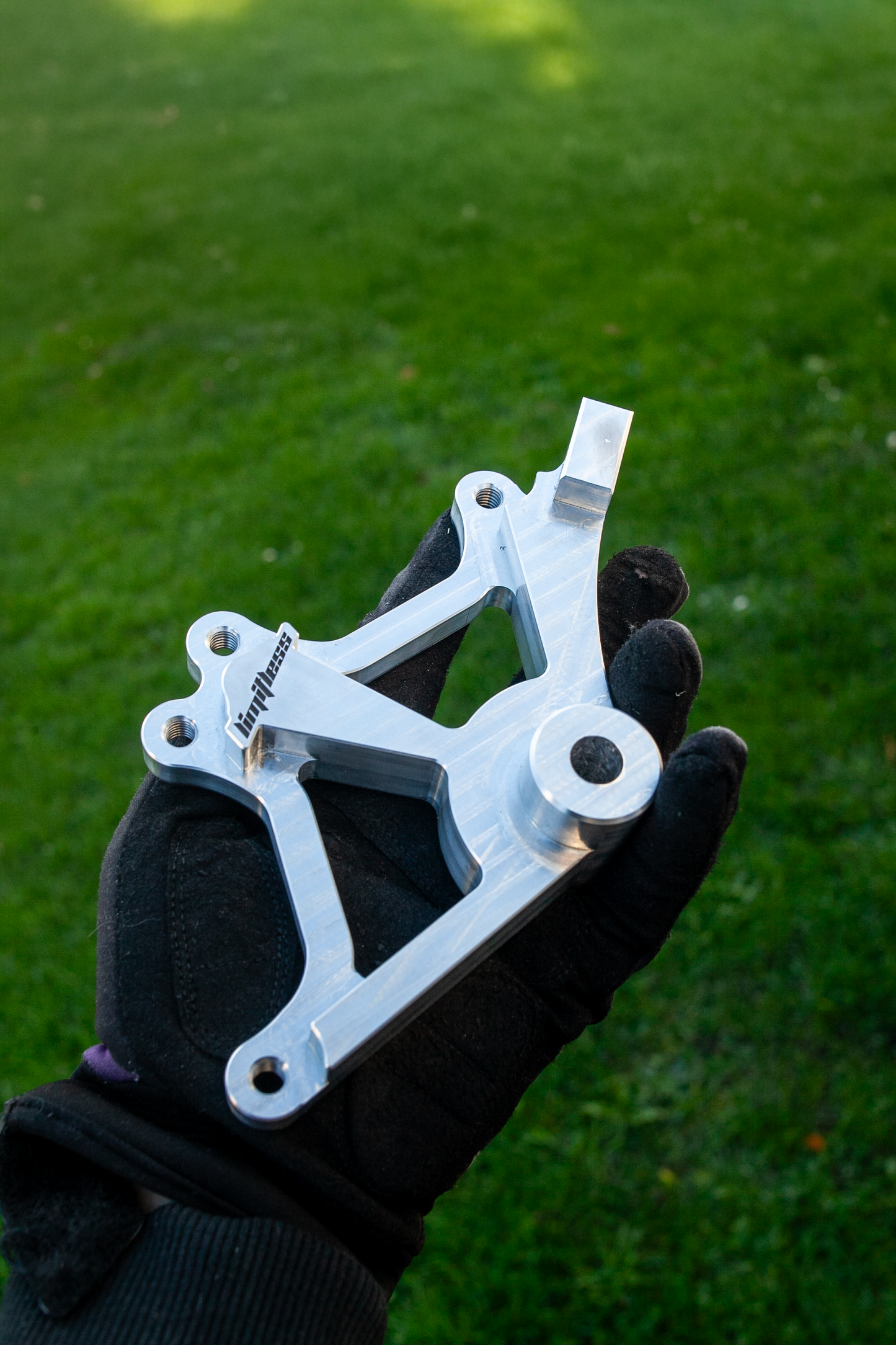 Honda Grom MSX-125 2014+ P32/P34 Brembo Dual Rear CNC Caliper Adapter Stunt Bracket